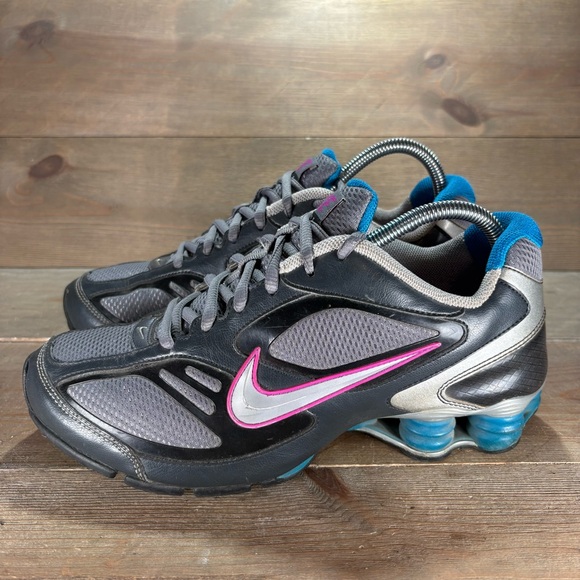 Nike Shoes - nike shox R4 womens size 9 shoes gray athletic running sneakers